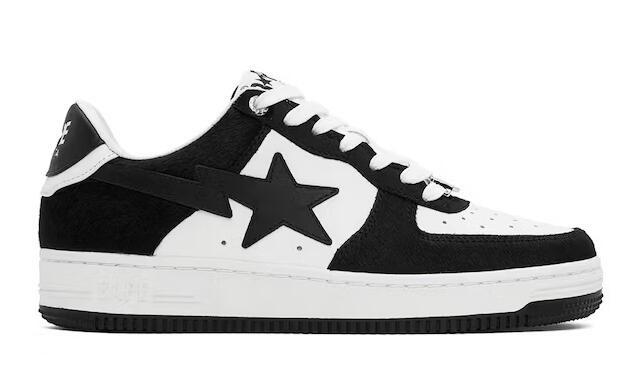 A Bathing Ap* Bape Sta Black Calf Hair