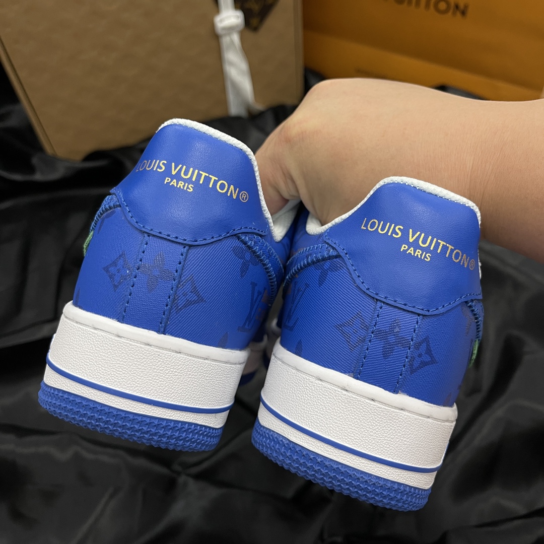 L *V Nike Air Force 1 Low By Virgil Abloh White Royal