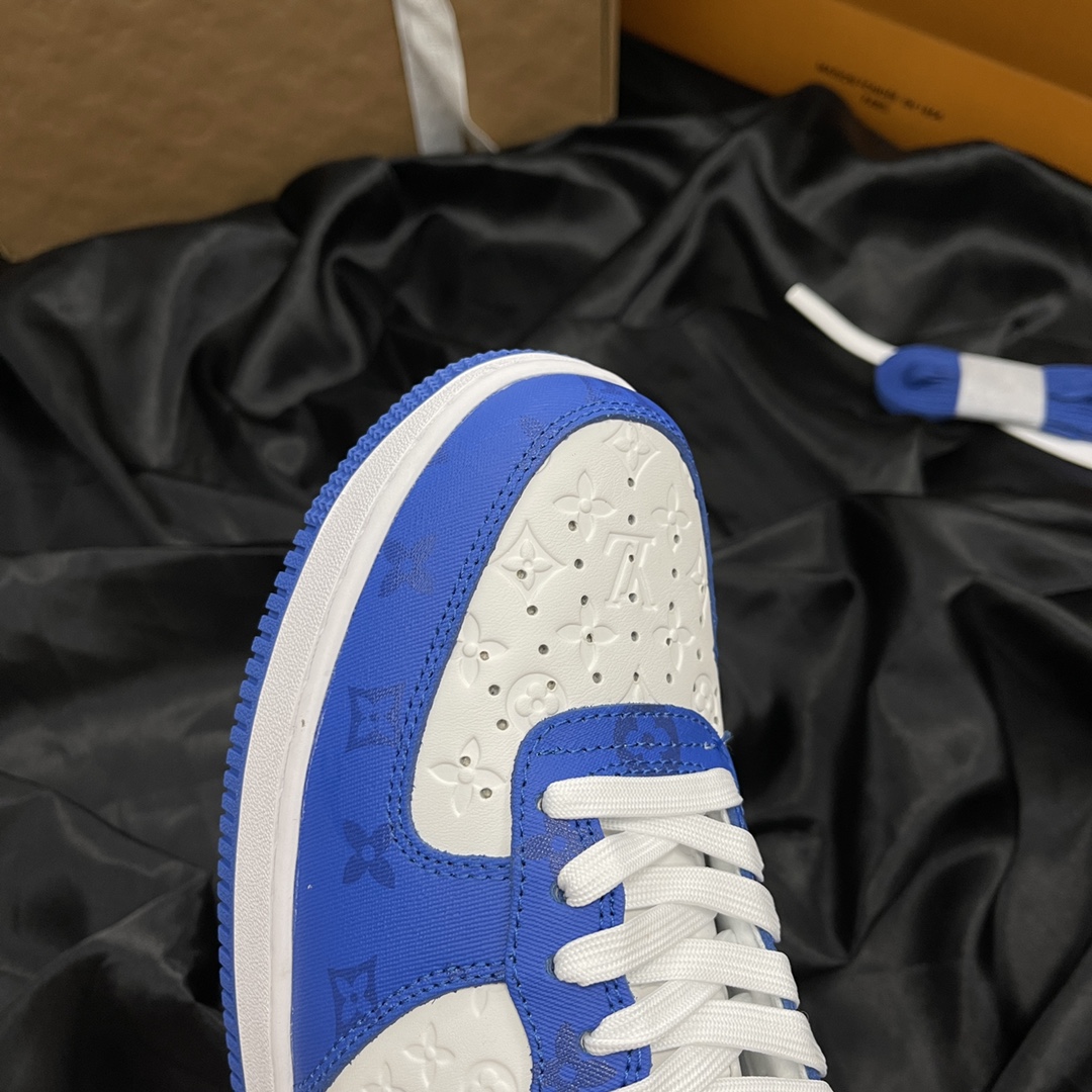 L *V Nike Air Force 1 Low By Virgil Abloh White Royal