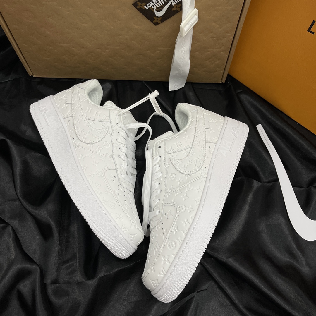 L *V Nike Air Force 1 Low By Virgil Abloh White