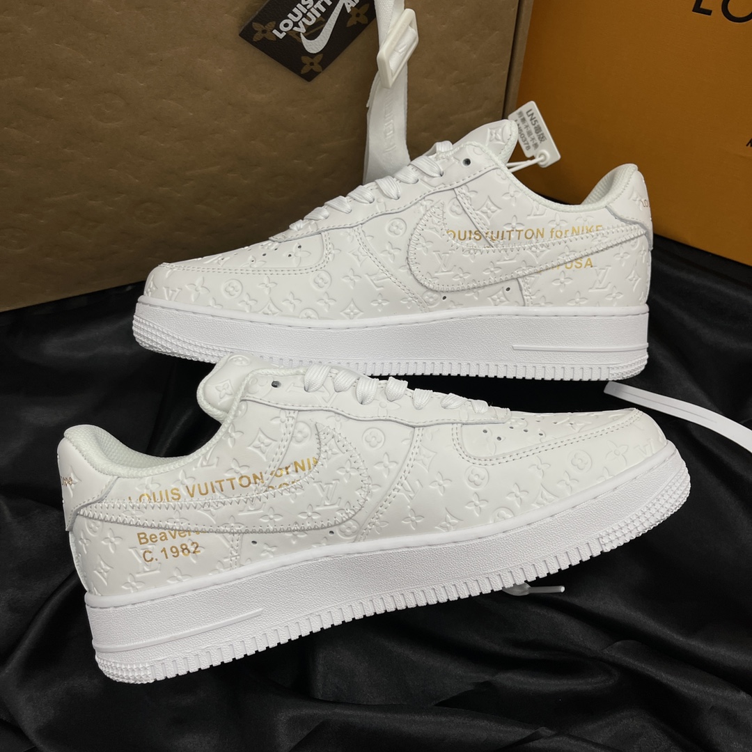 L *V Nike Air Force 1 Low By Virgil Abloh White