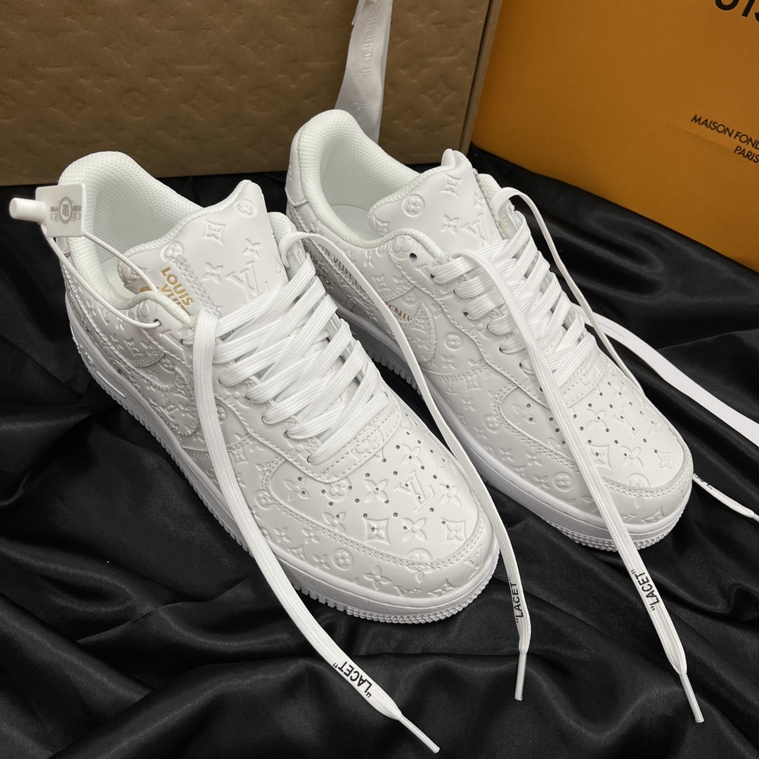 L *V Nike Air Force 1 Low By Virgil Abloh White