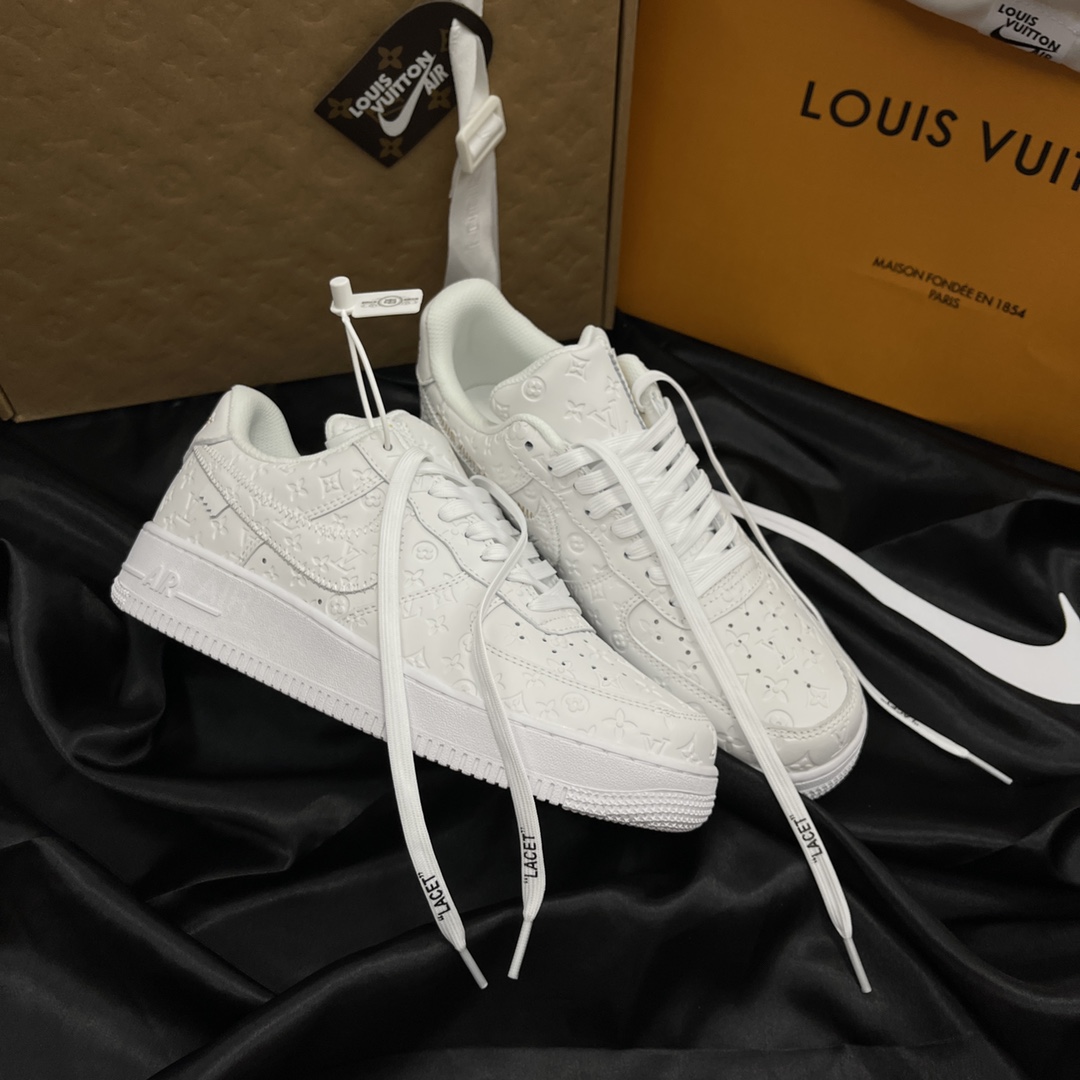 L *V Nike Air Force 1 Low By Virgil Abloh White