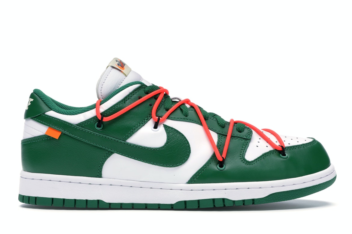 Dunk Low Off-White Pine Green