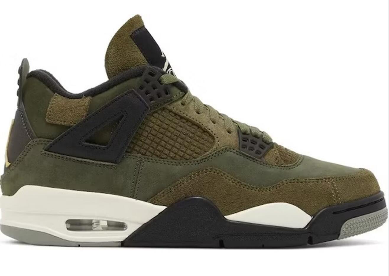 Jordan 4 Retro SE Craft Medium Olive (PS)
