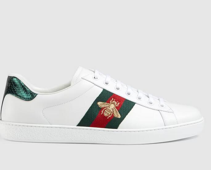 GUCC* Ace Embroidered Sneakers