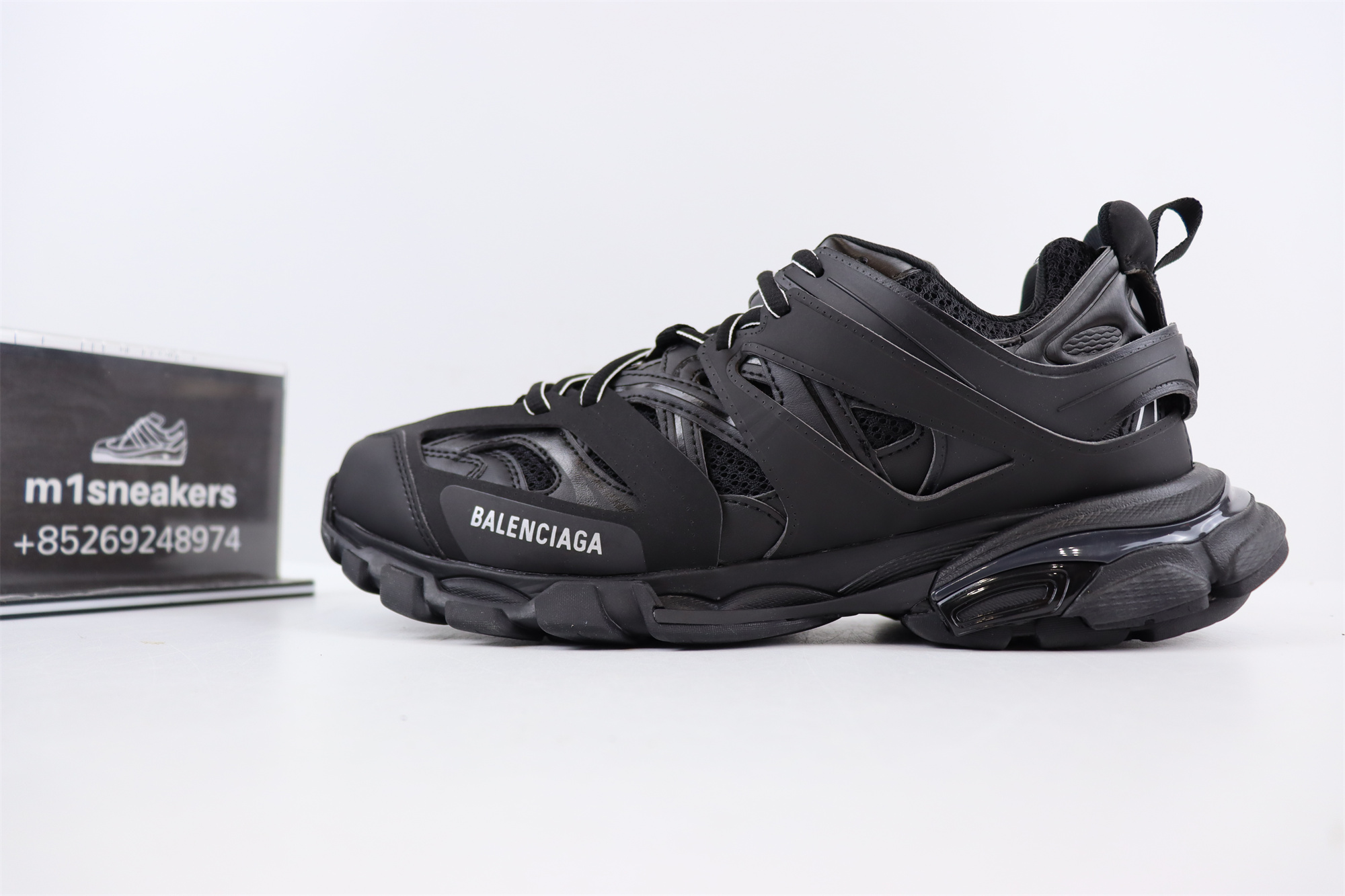Balenciag Track Black Without LED