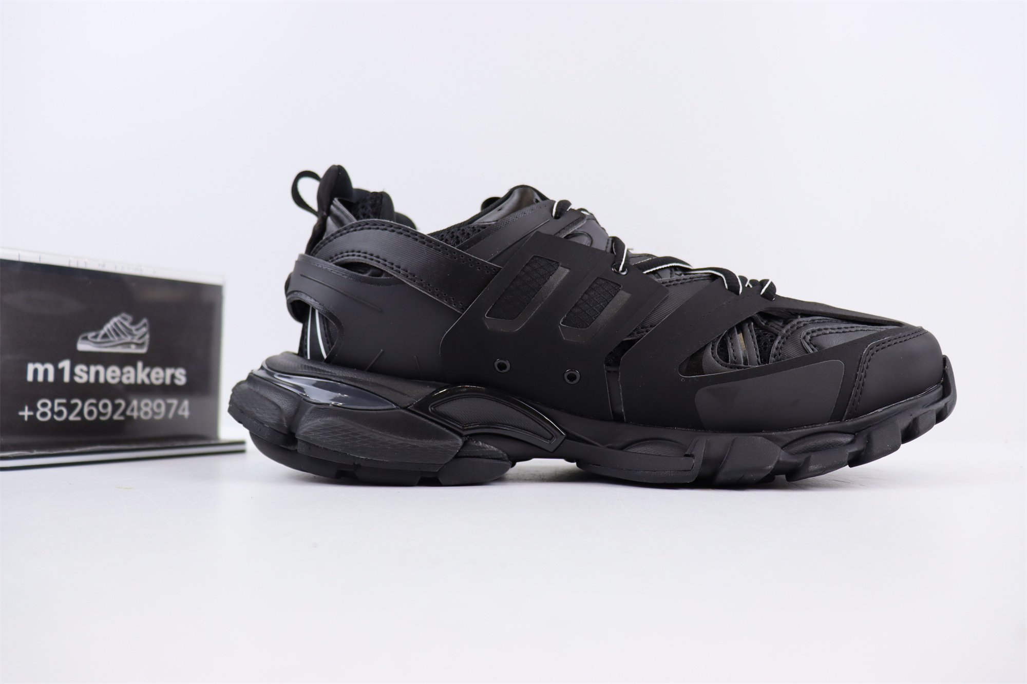 Balenciag Track Black Without LED
