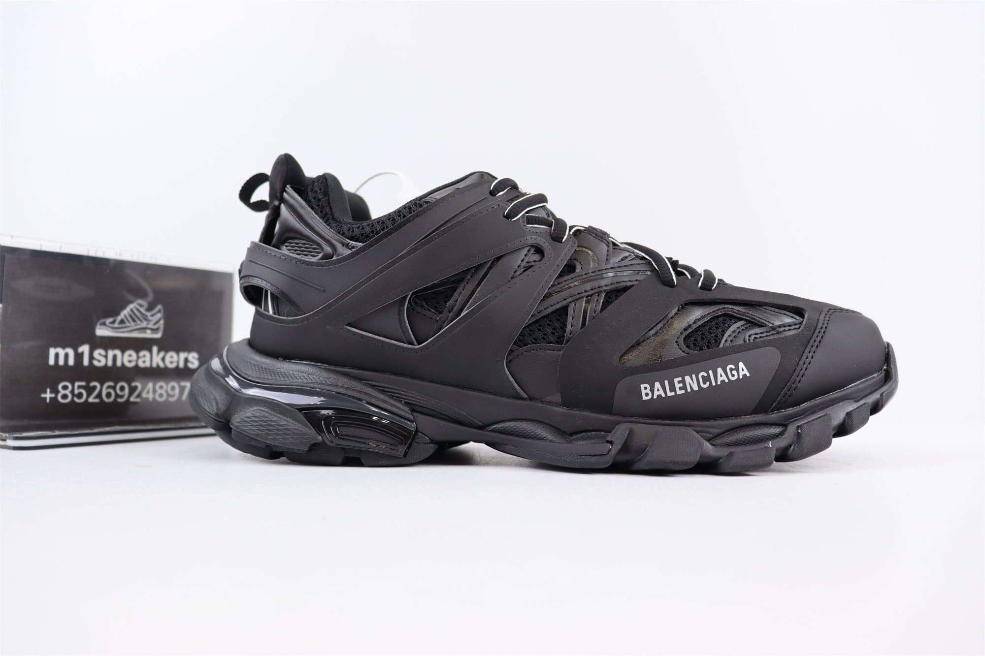 Balenciag Track Black Without LED