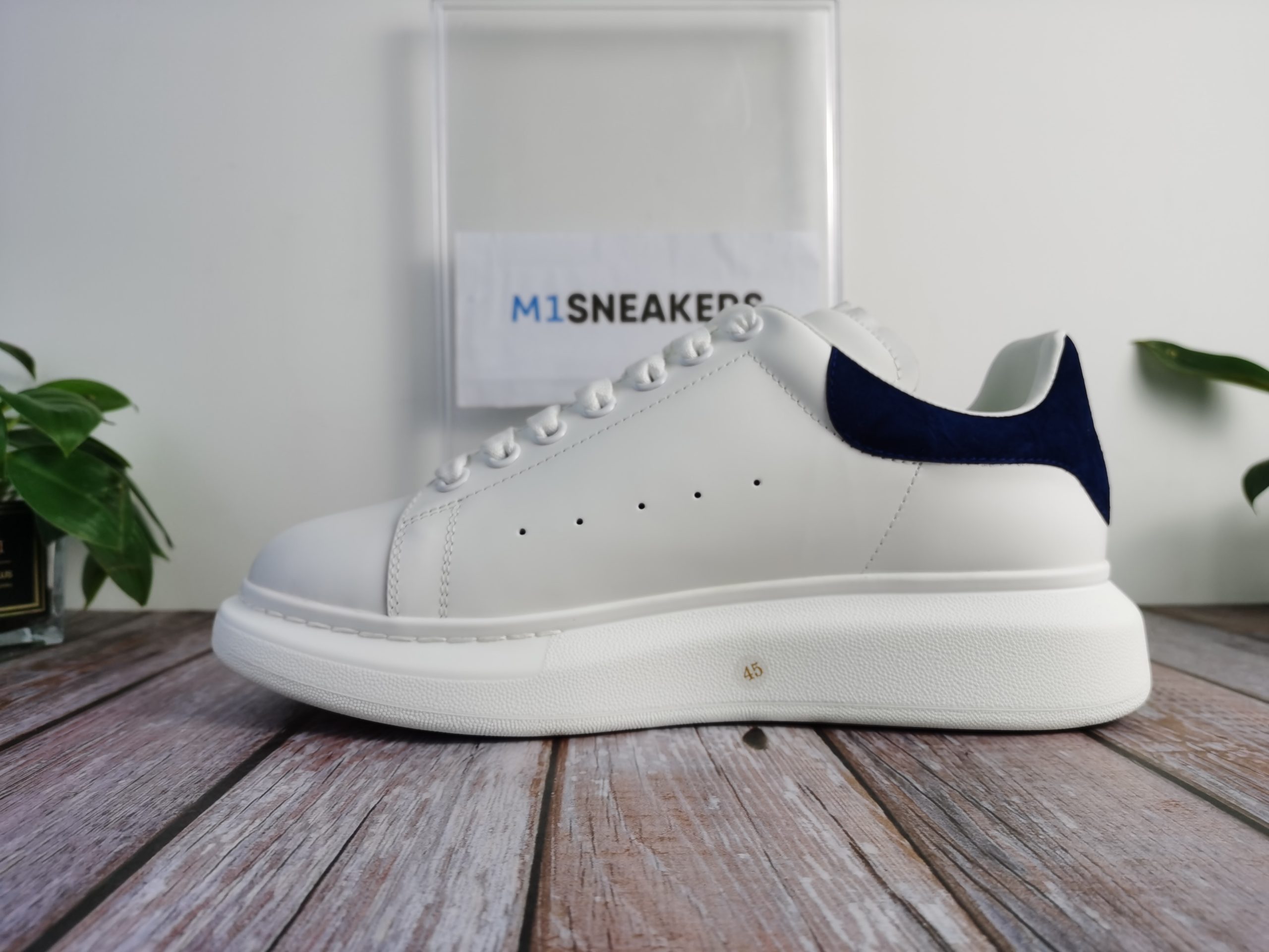 Alexander McQueen Oversized Paris Blue