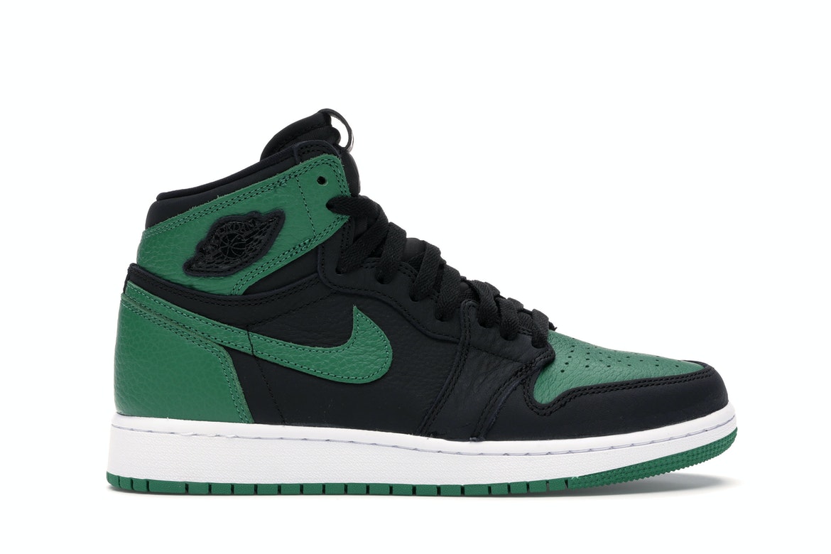 Jordan 1 Retro High Pine Green Black (GS)