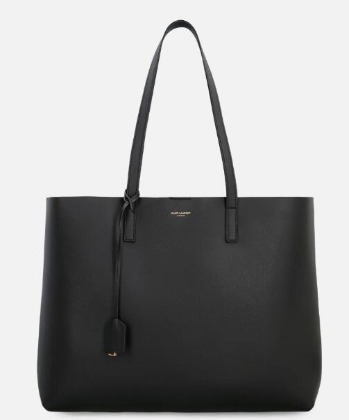 Sain* Lauren* Black Leather Tote Shoulder Bag