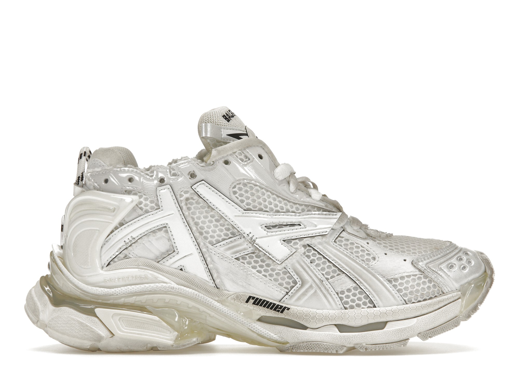 Ba*len*cia*ga runner leather free white