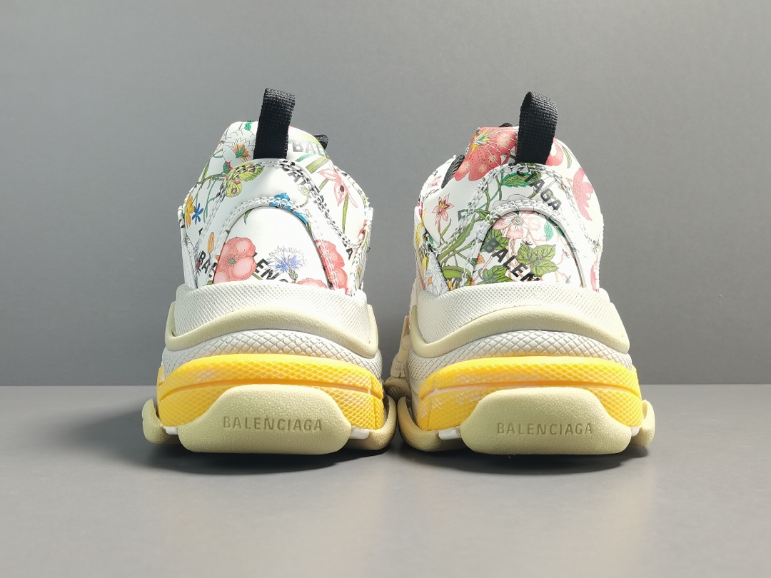 Balenciag The Hacker Project Triple S Flora Print