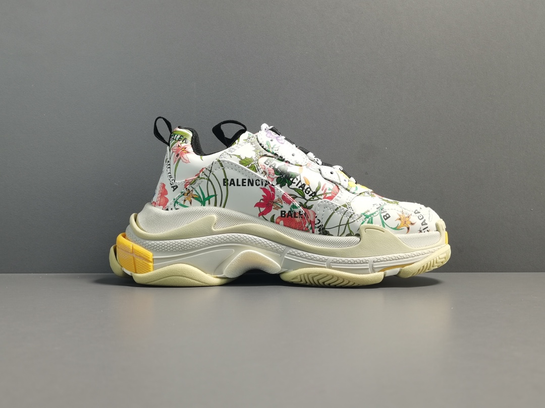 Balenciag The Hacker Project Triple S Flora Print