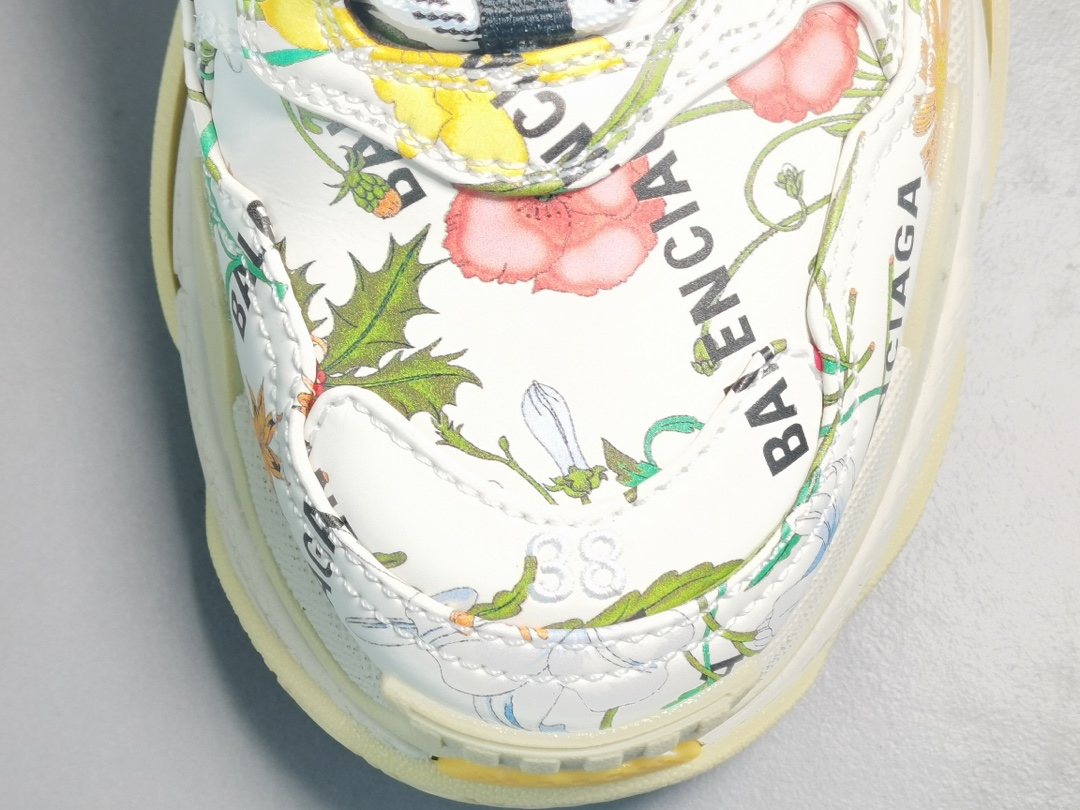 Balenciag The Hacker Project Triple S Flora Print