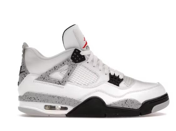 Jordan 4 retro white cement color