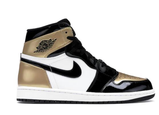 Jordan 1 Retro High NRG Patent Gold Toe