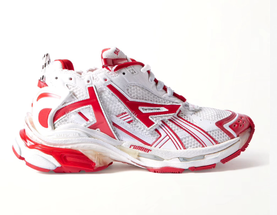 Ba*len*cia*ga runner sneakers red