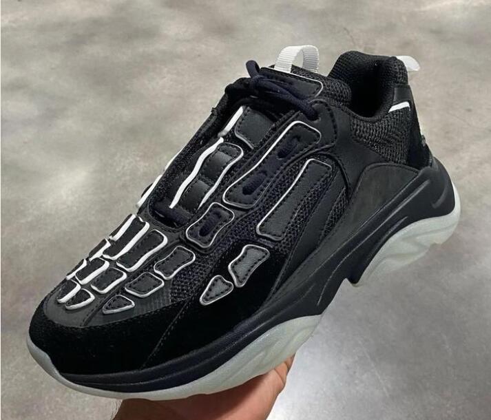 AMIR* Bone Runner White Black