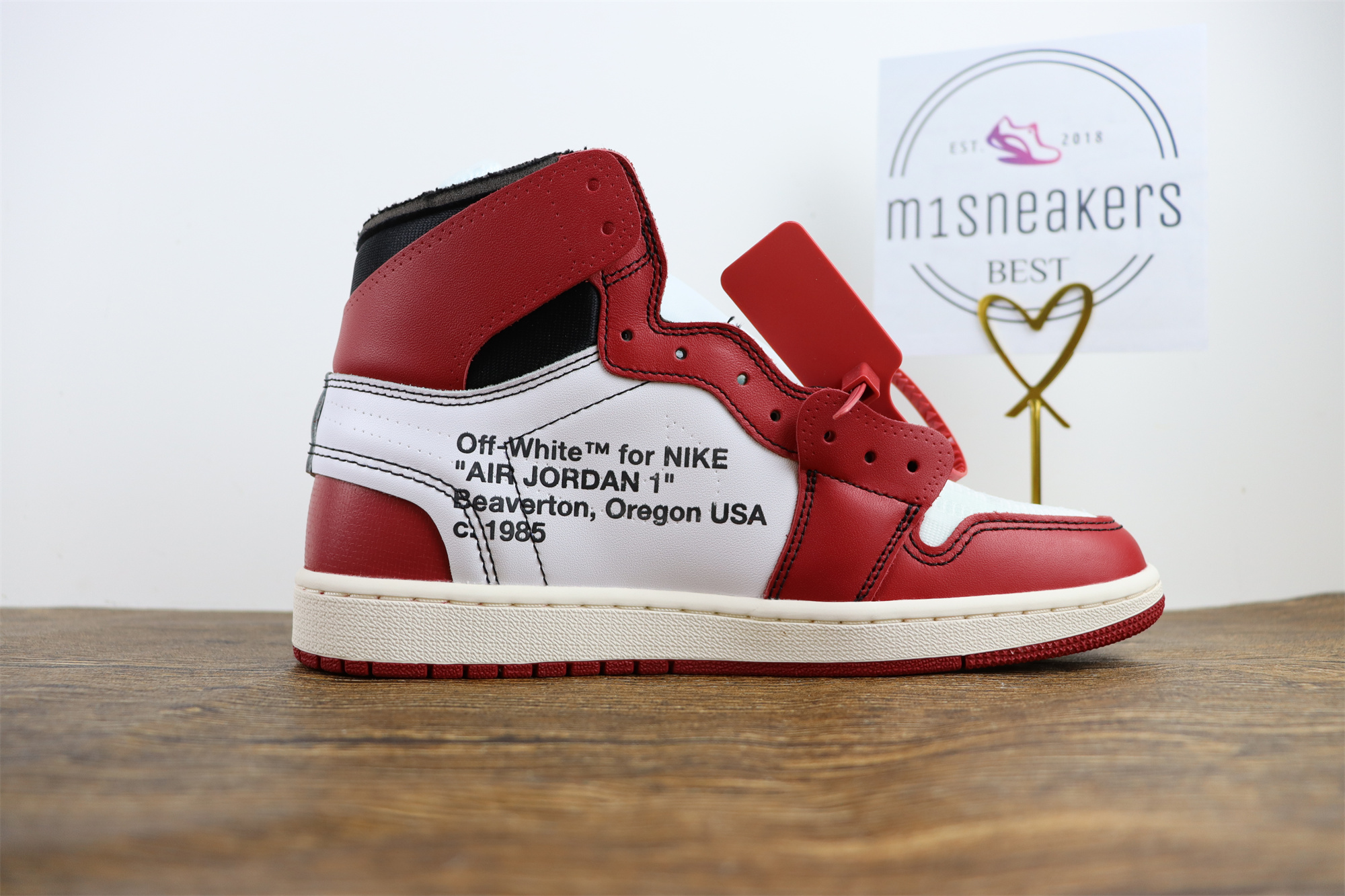 Best Quality Jordan 1 Retro High Off-White Chicago