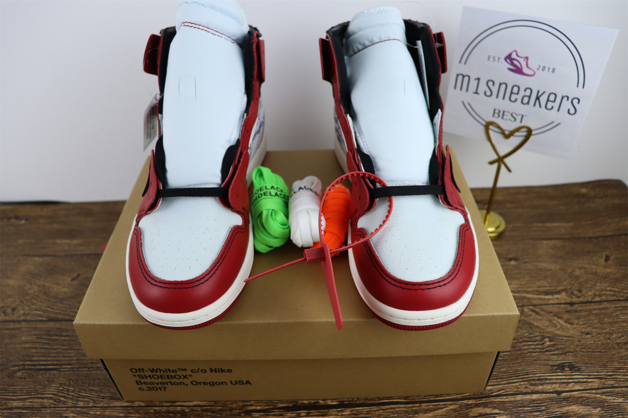Best Quality Jordan 1 Retro High Off-White Chicago