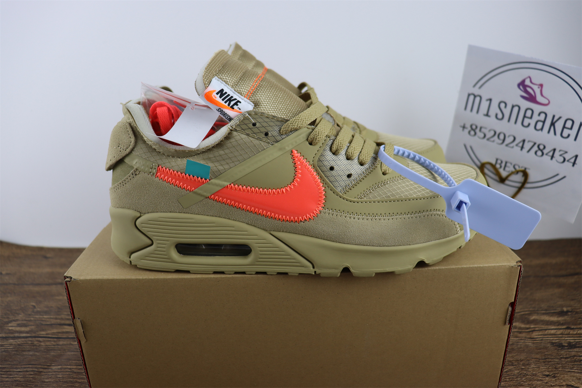 Air Max 90 OFF-WHITE Desert Ore