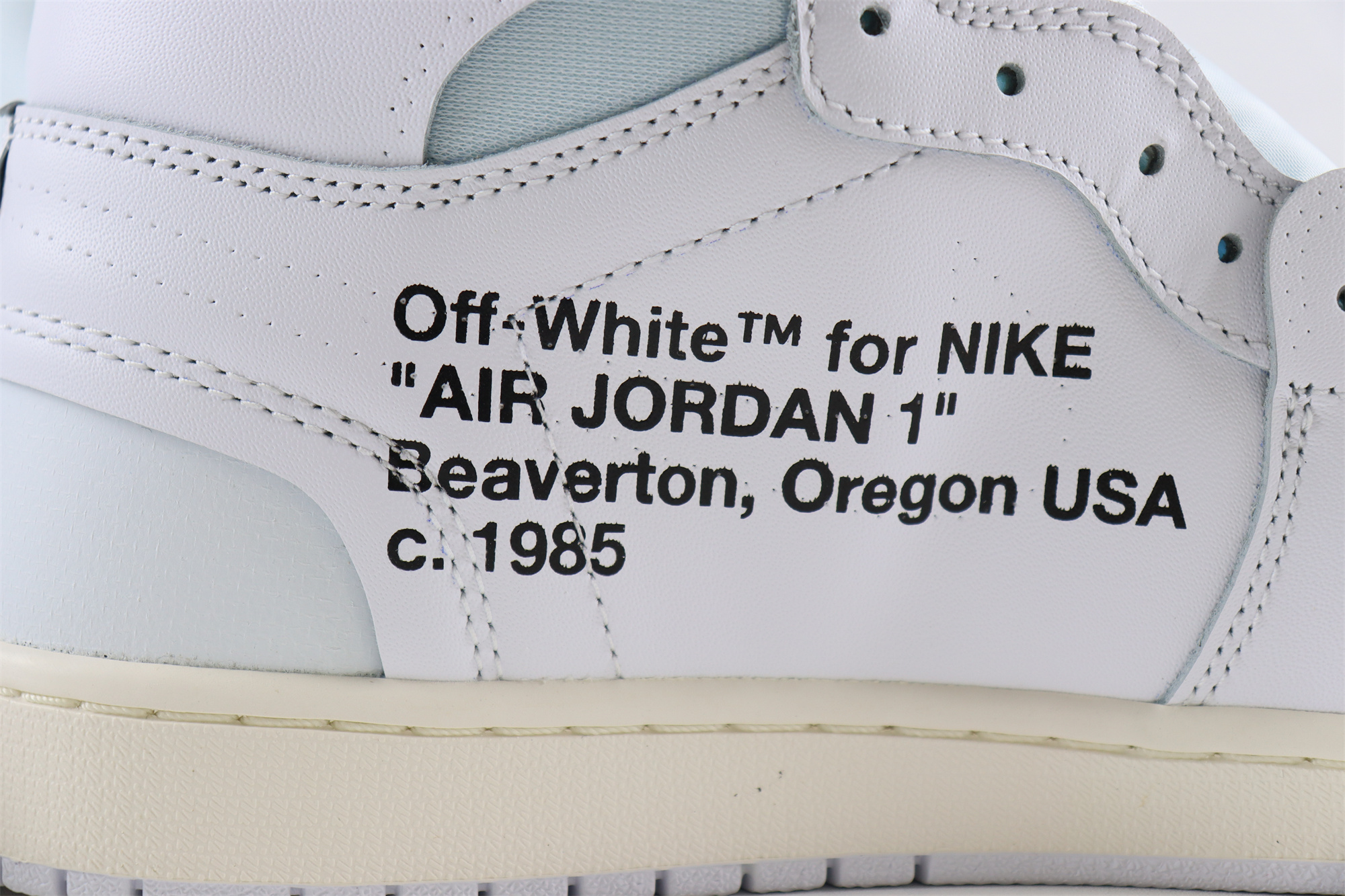 Best Quality Jordan 1 Retro High Off-White White