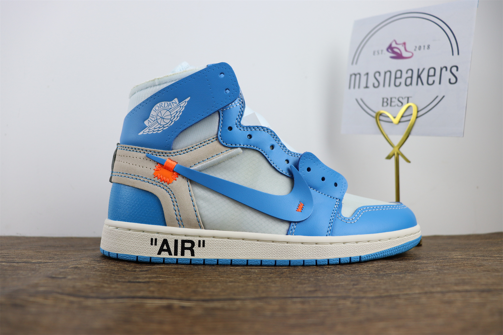 Best Quality Jordan 1 Retro High Off-White University Blue