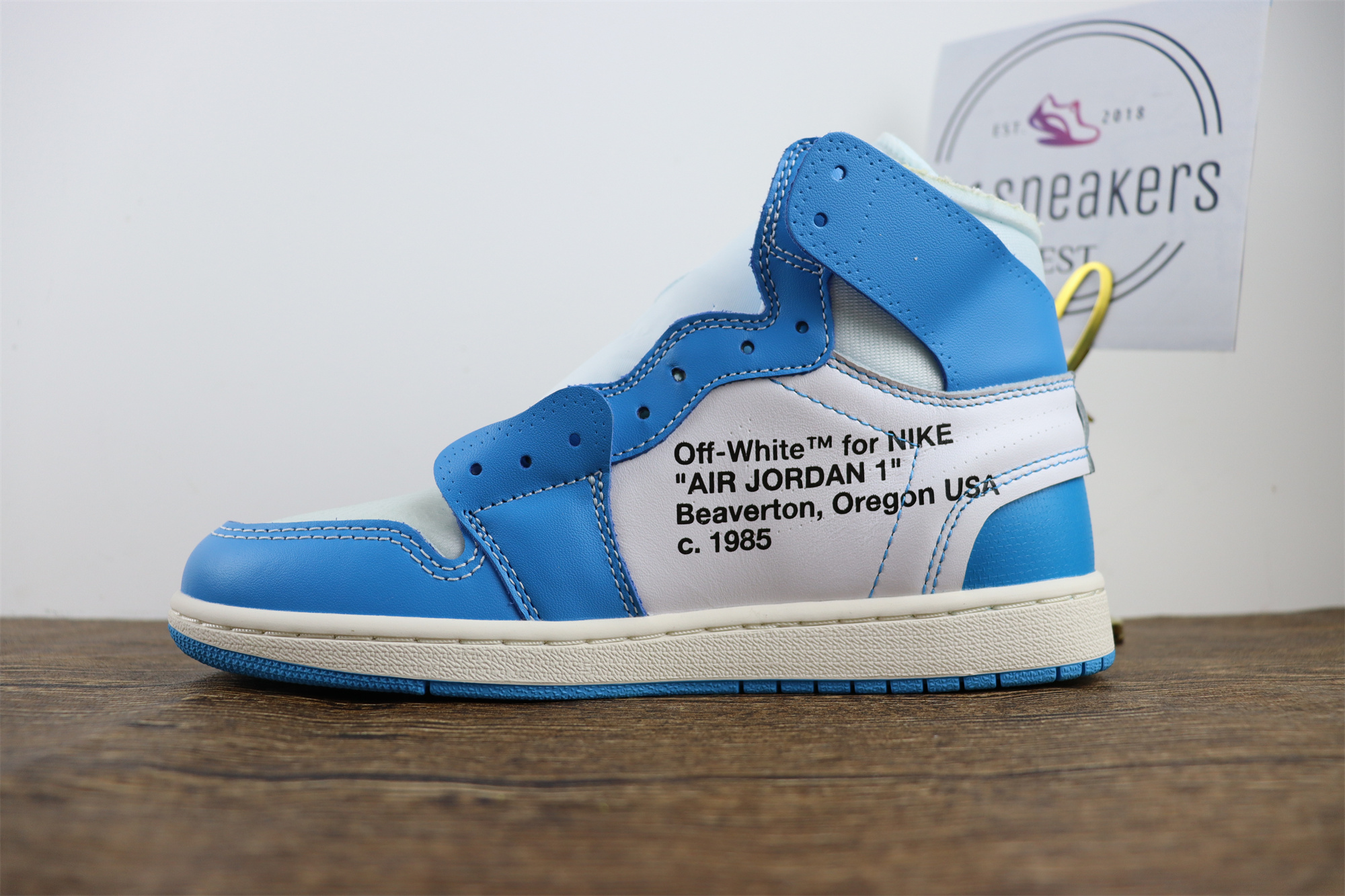 Best Quality Jordan 1 Retro High Off-White University Blue
