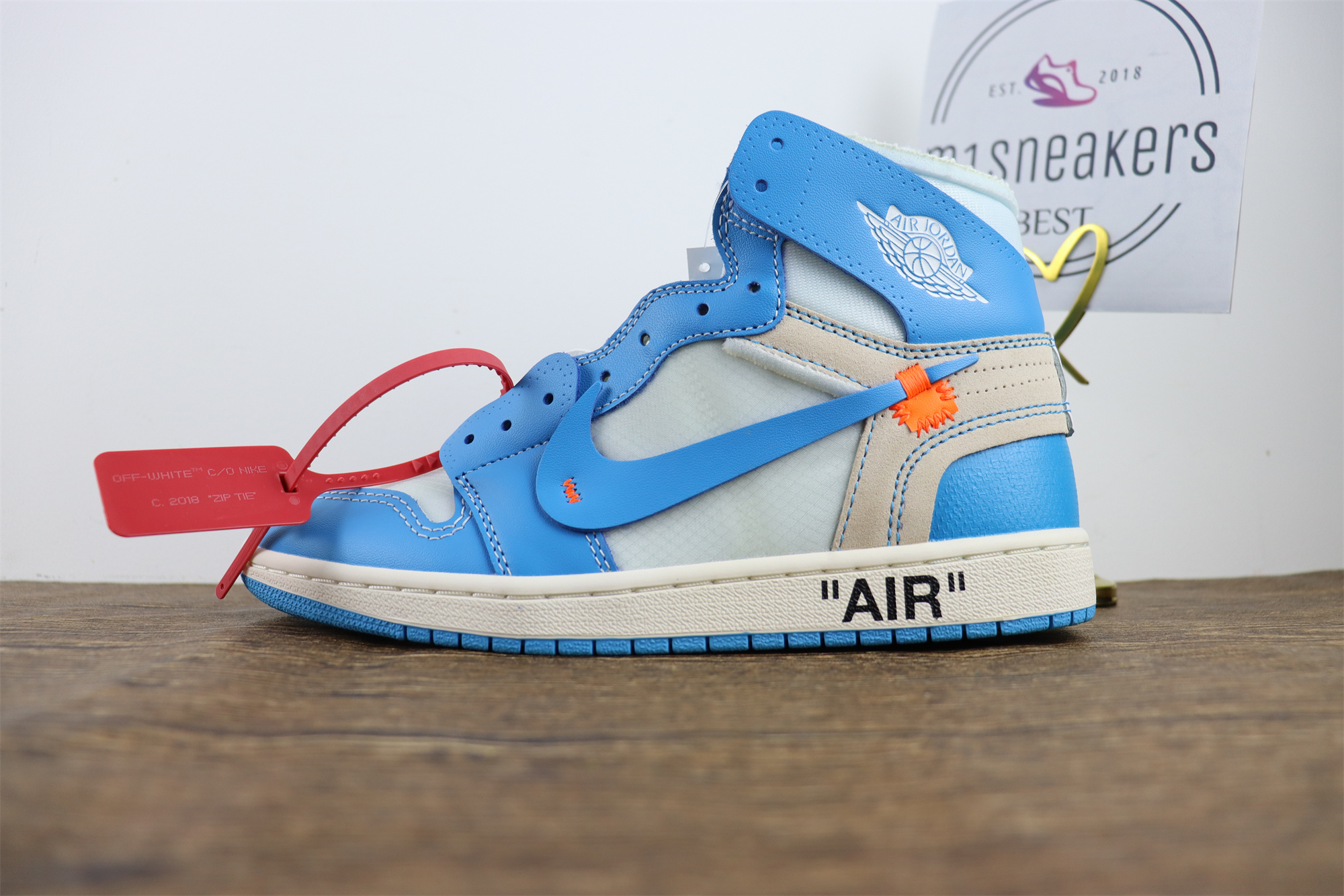 Best Quality Jordan 1 Retro High Off-White University Blue