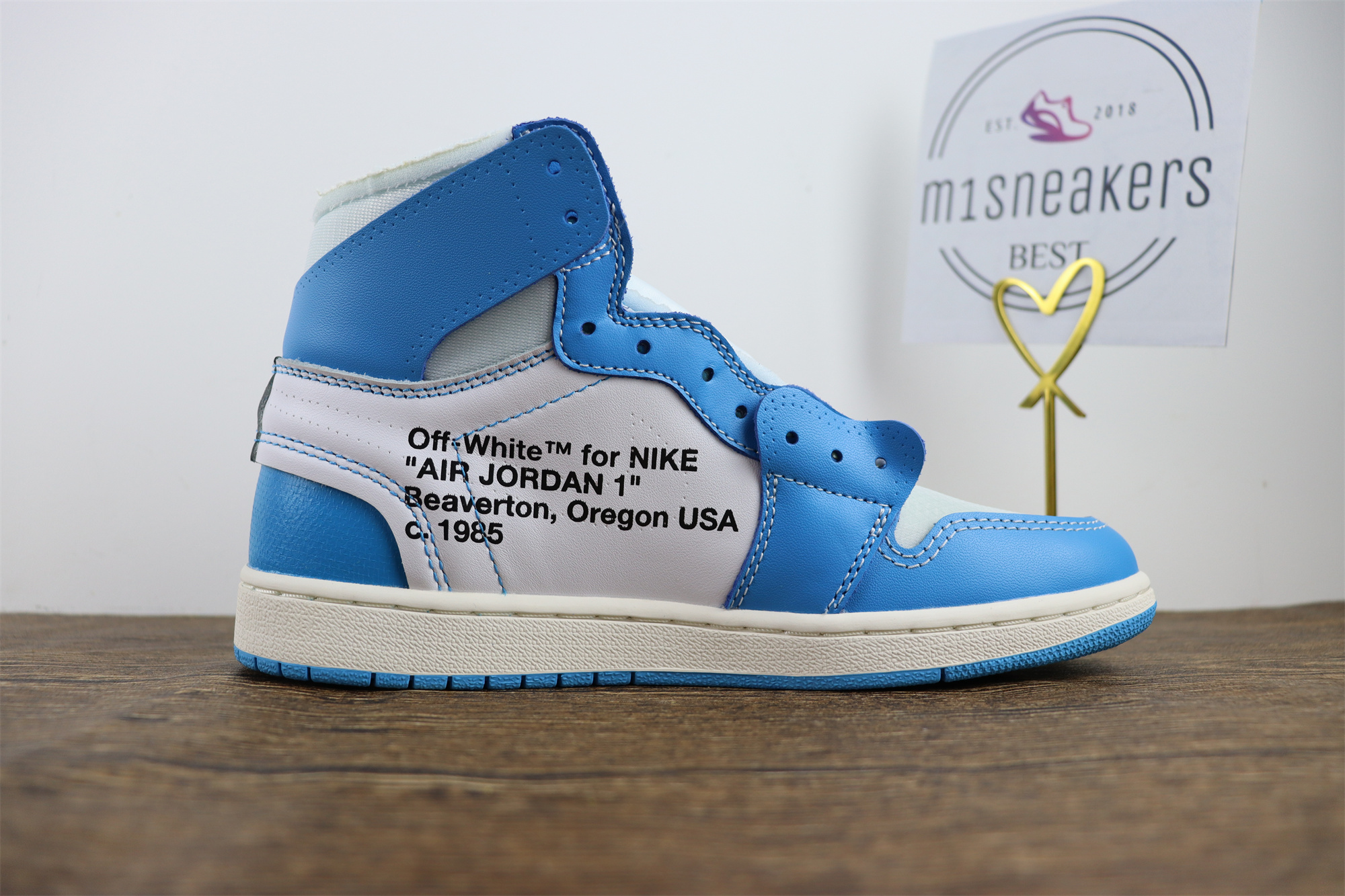 Best Quality Jordan 1 Retro High Off-White University Blue