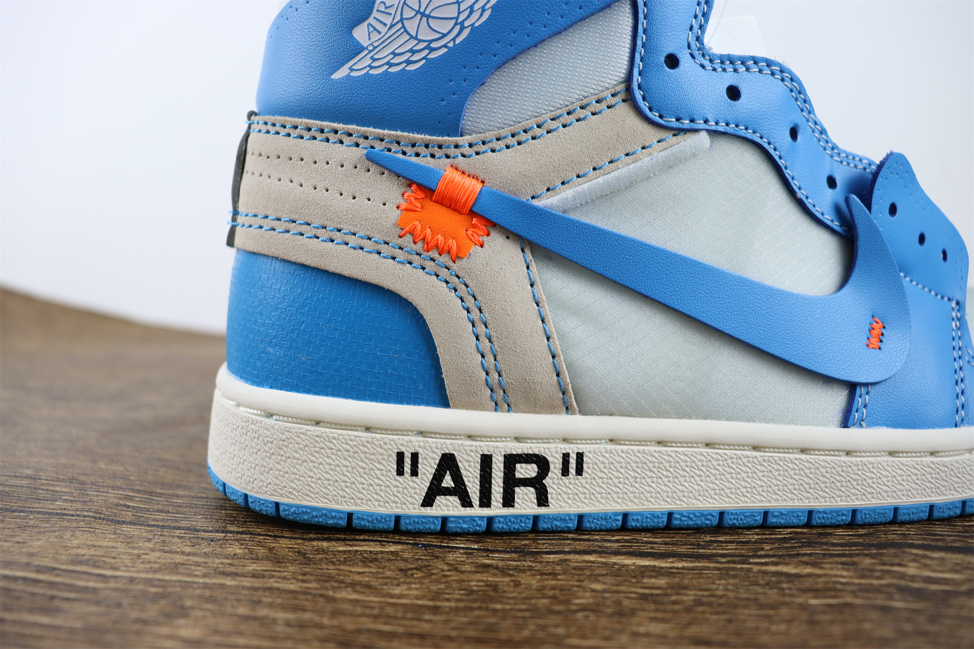 Best Quality Jordan 1 Retro High Off-White University Blue
