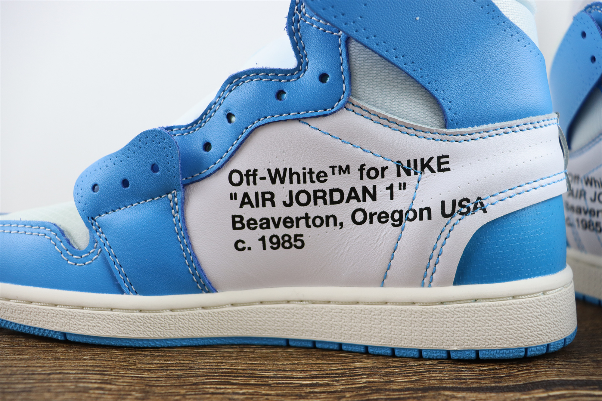 Best Quality Jordan 1 Retro High Off-White University Blue