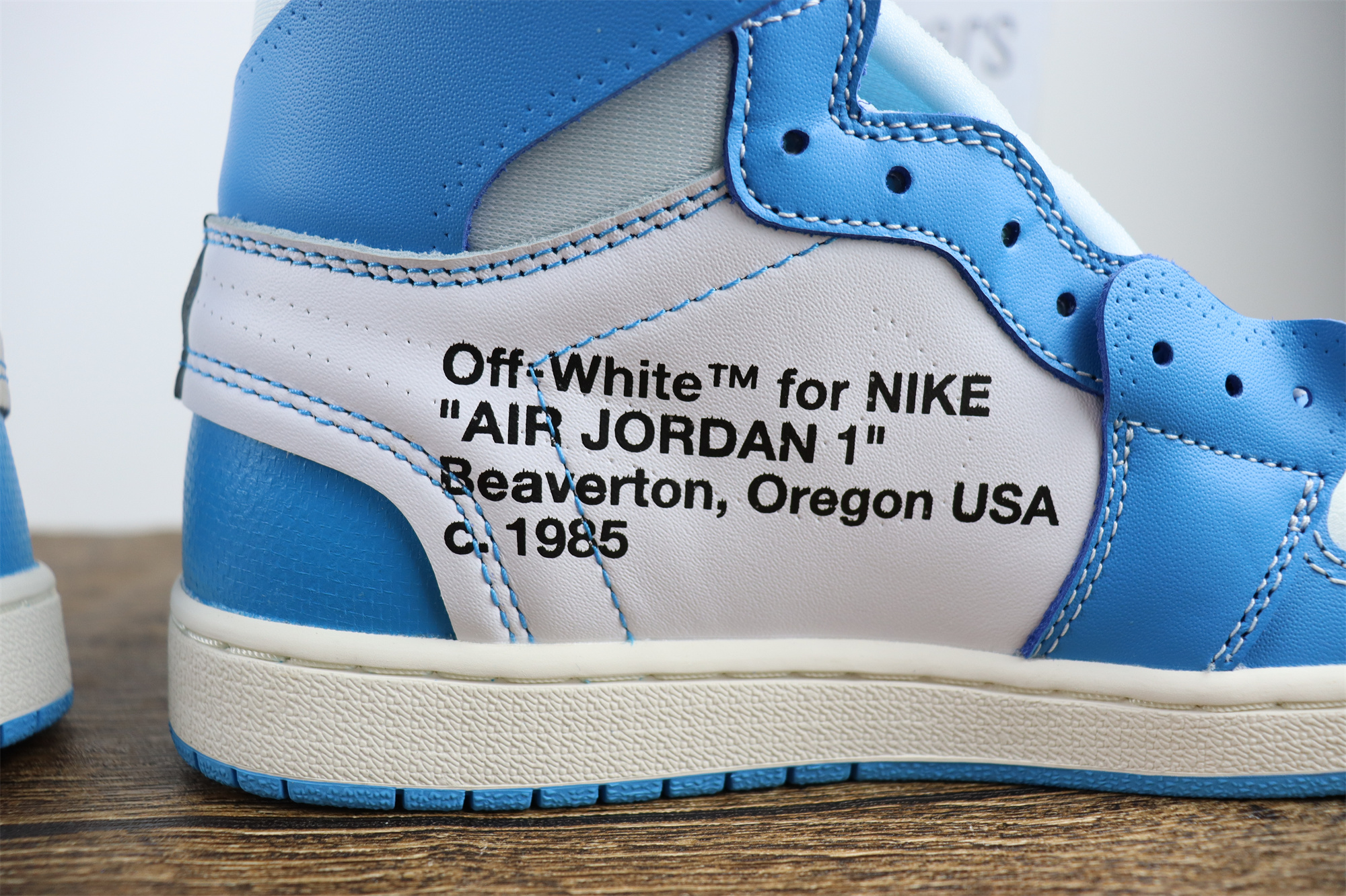 Best Quality Jordan 1 Retro High Off-White University Blue