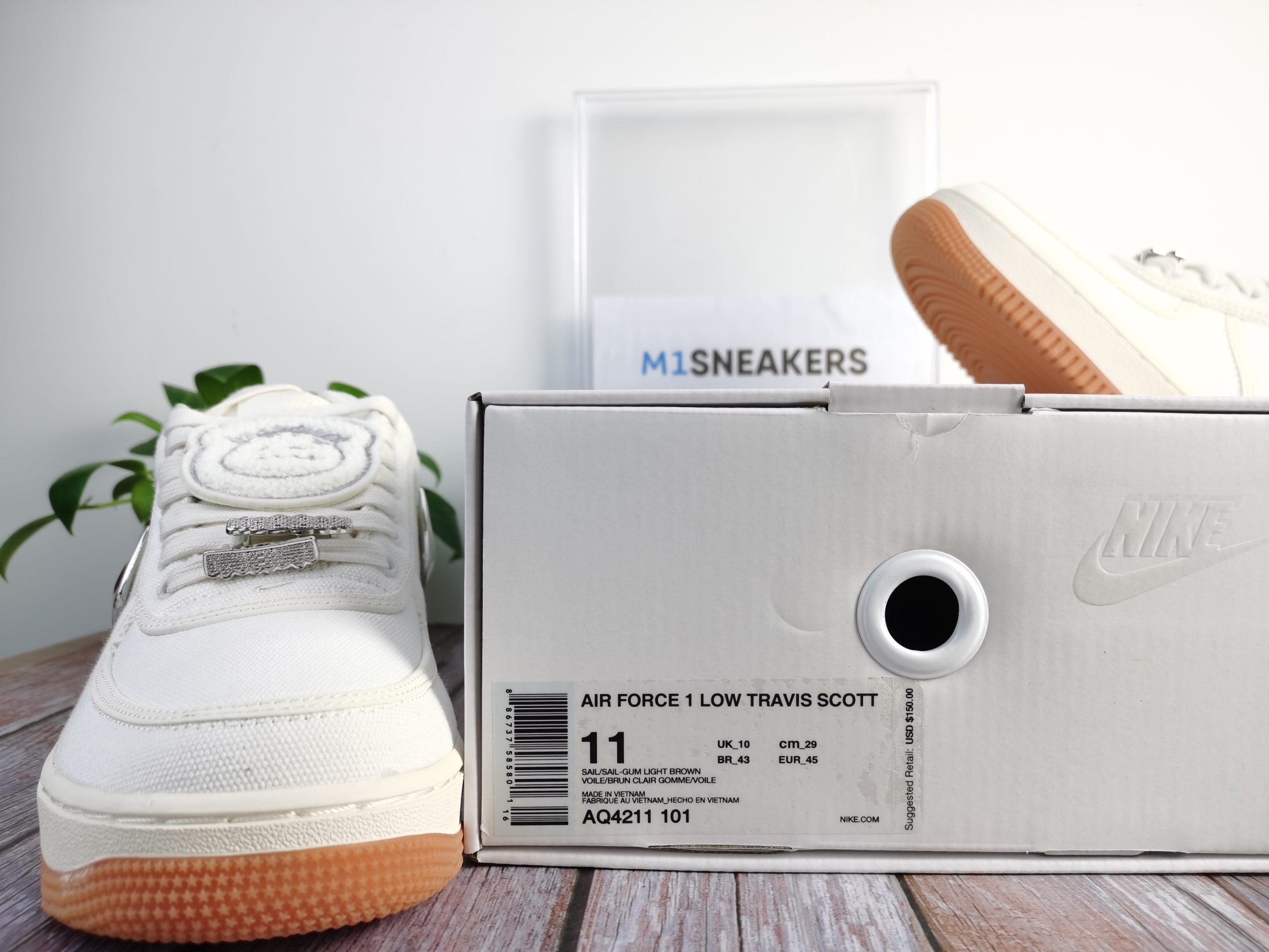 Nike Air Force 1 Low Travis Scott Sail