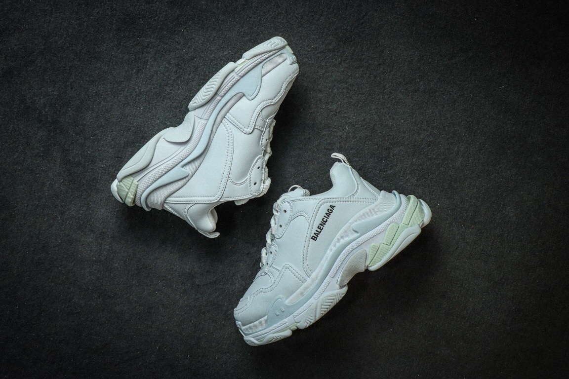 Balenciag Triple S White