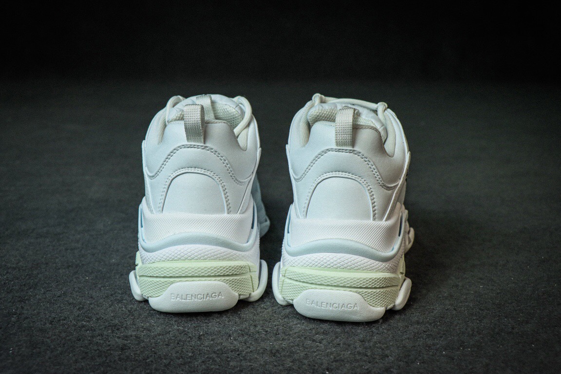 Balenciag Triple S White