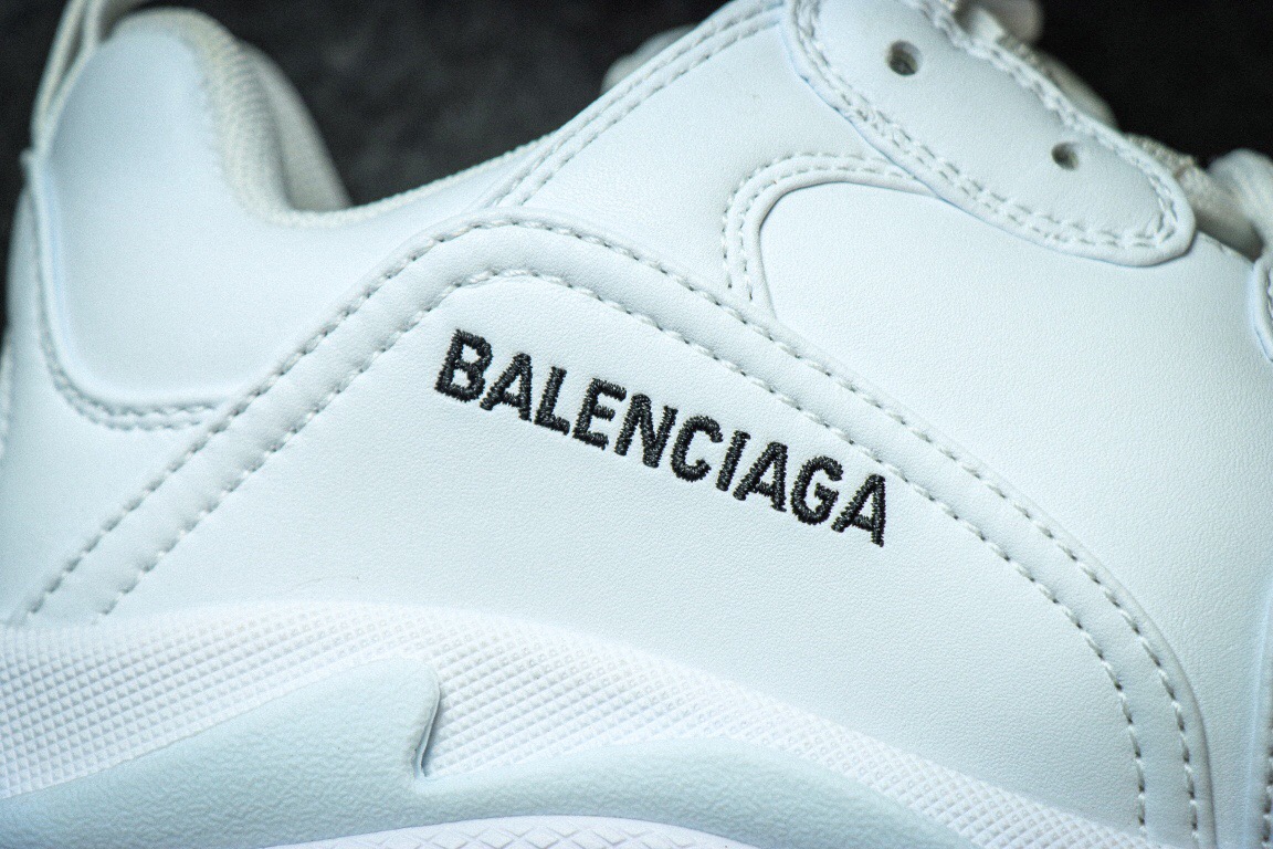 Balenciag Triple S White