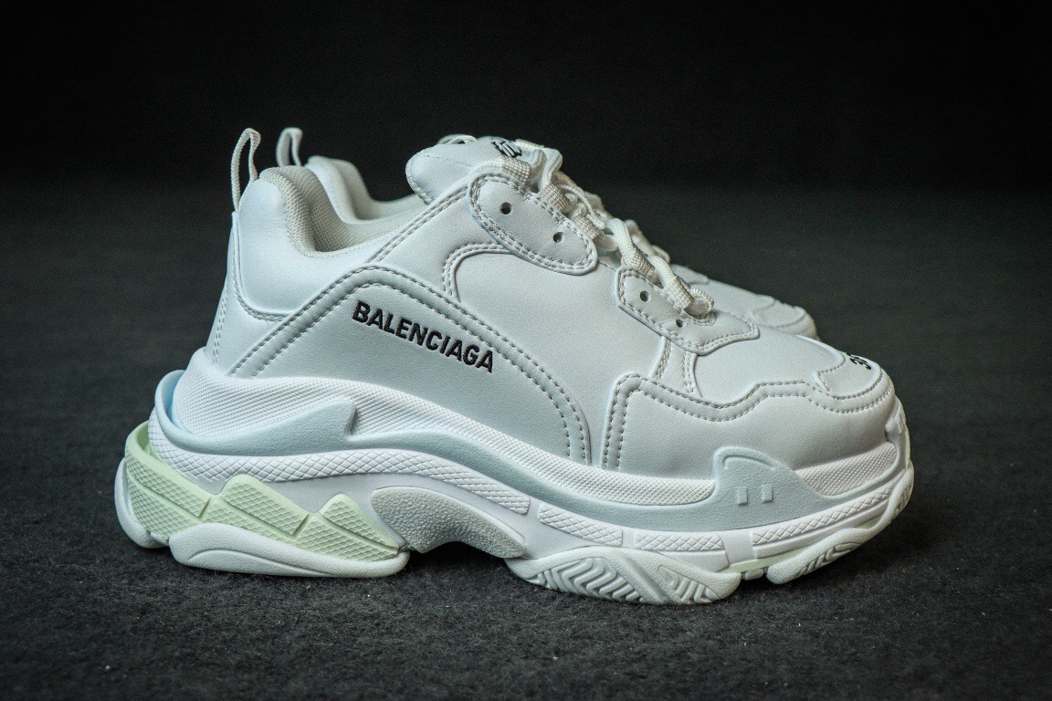Balenciag Triple S White