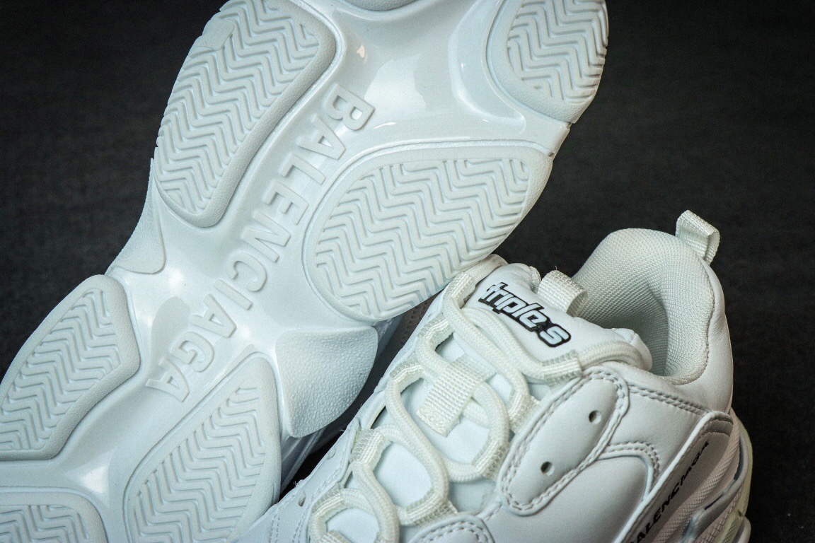 Balenciag Triple S White