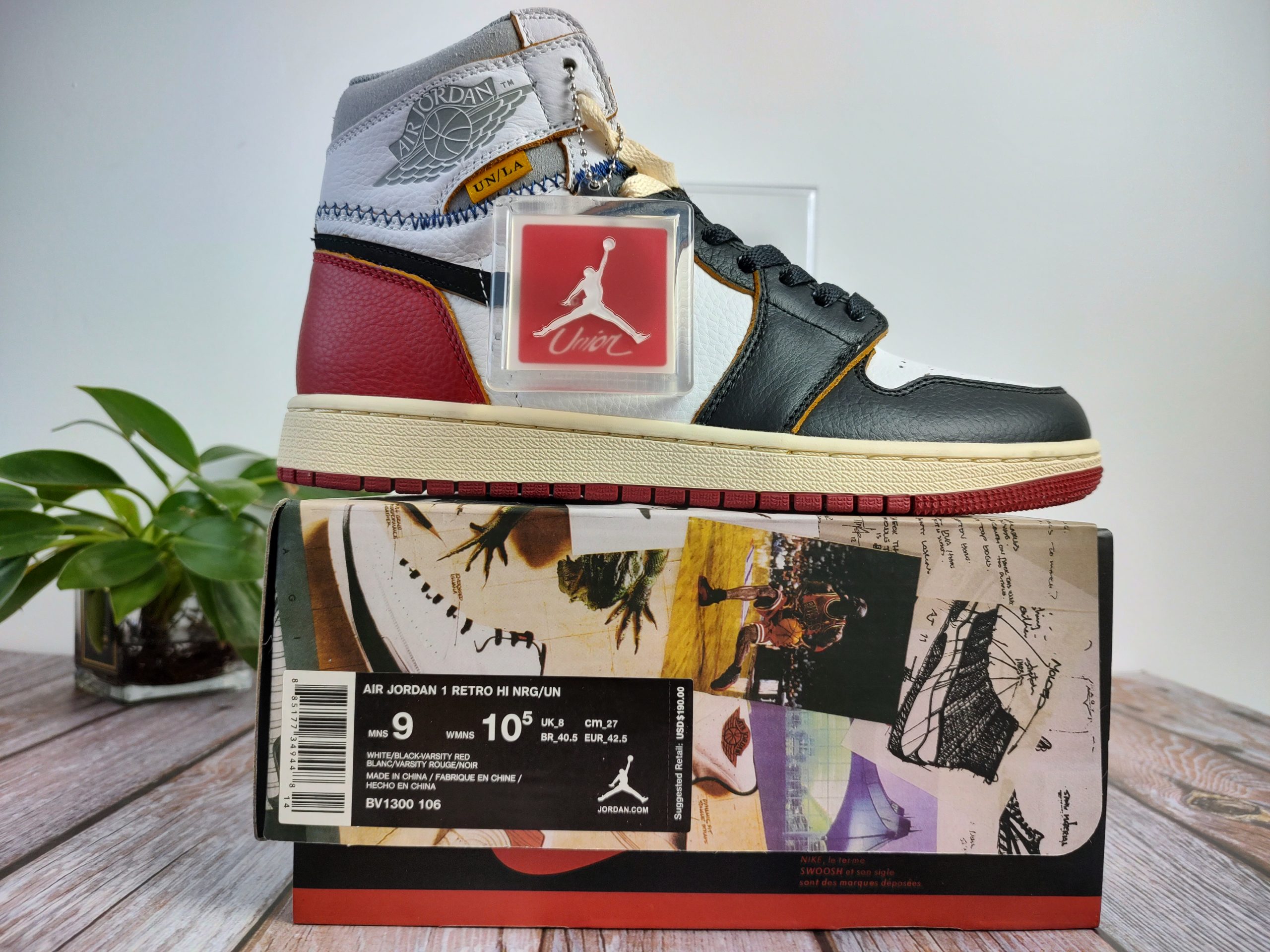 Best Quality Jordan 1 Retro High Union Los Angeles Black Toe