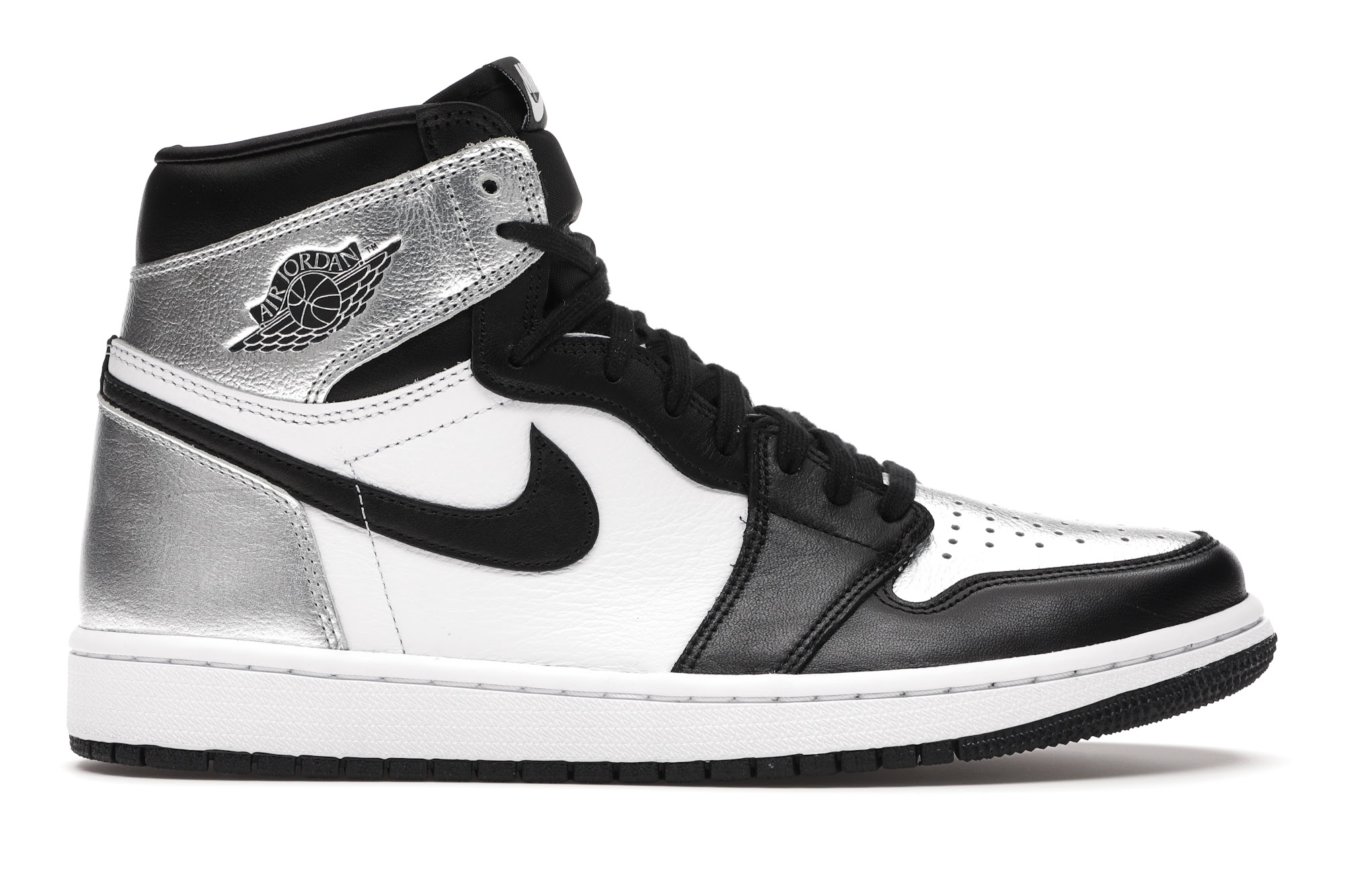 Jordan 1 Retro High Silver Toe