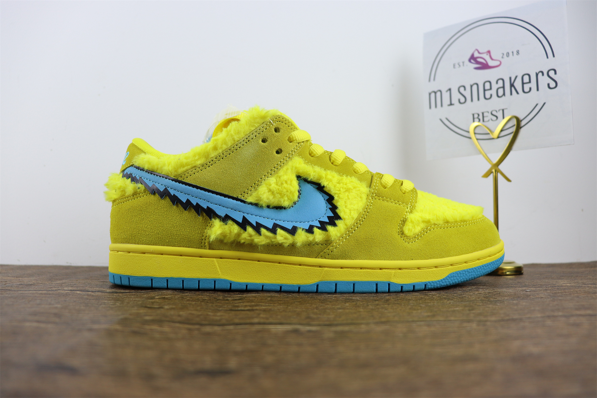 Nike SB Dunk Low Grateful Dead Bears Opti Yellow