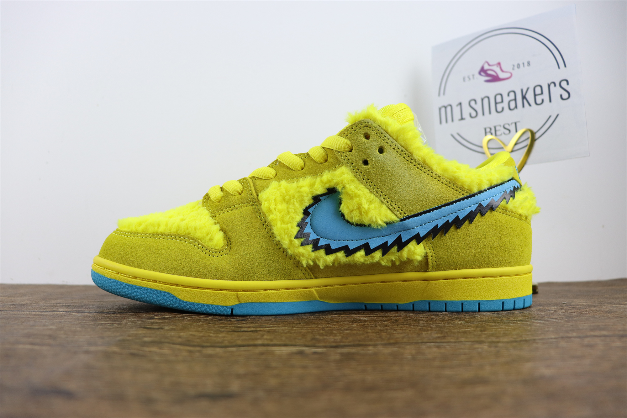 Nike SB Dunk Low Grateful Dead Bears Opti Yellow