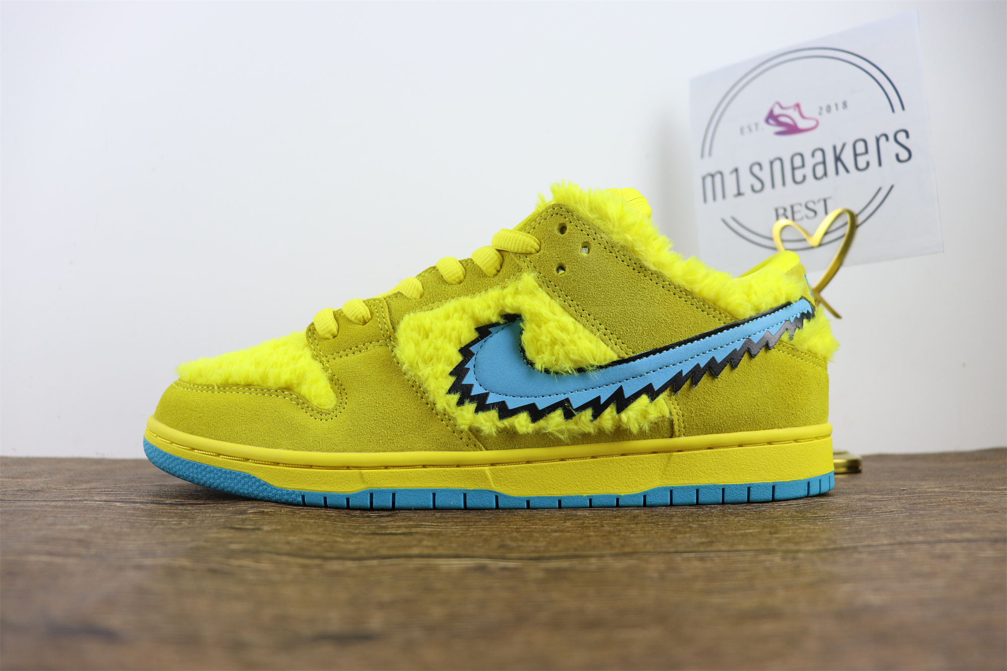 Nike SB Dunk Low Grateful Dead Bears Opti Yellow