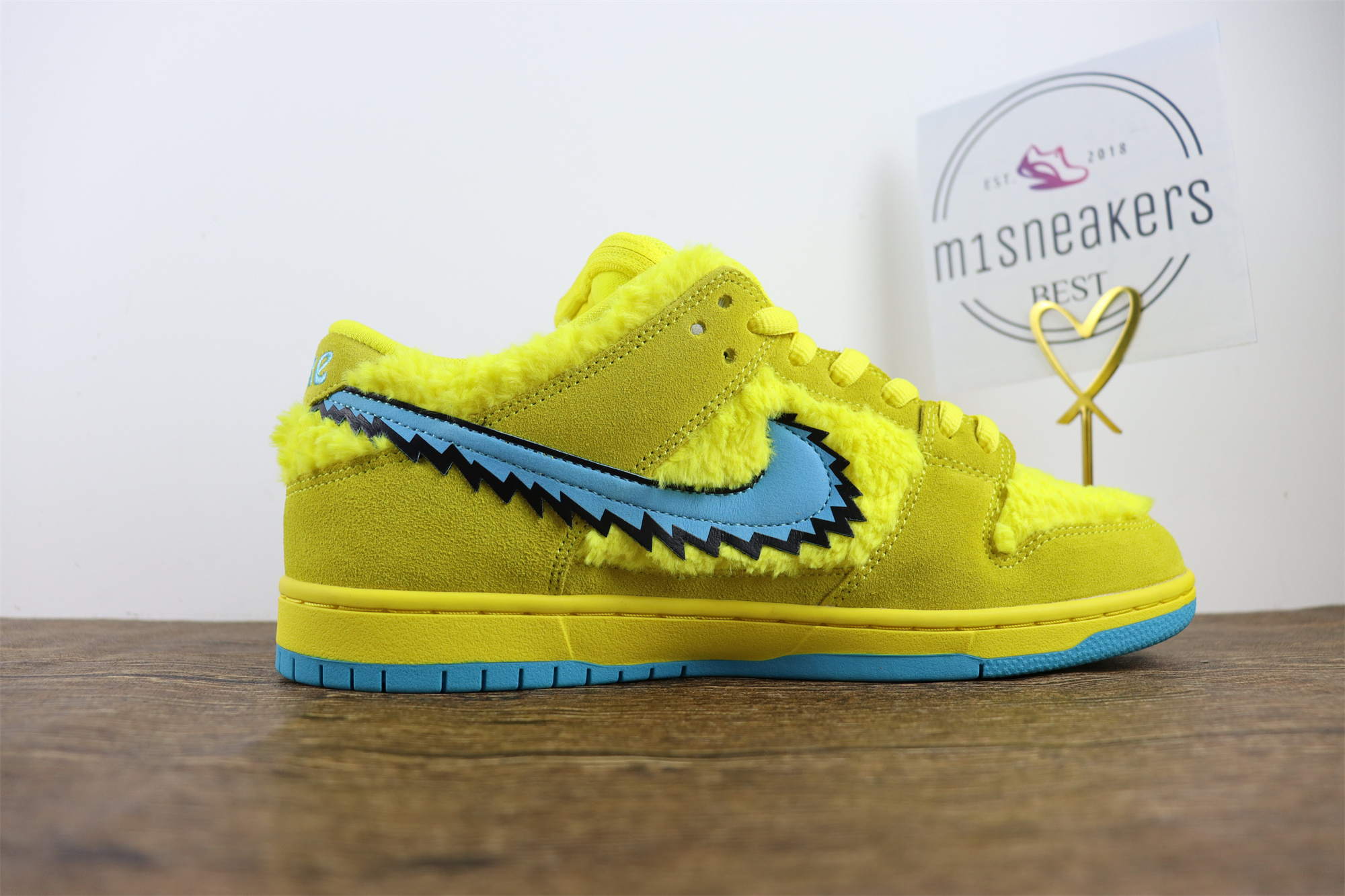 Nike SB Dunk Low Grateful Dead Bears Opti Yellow
