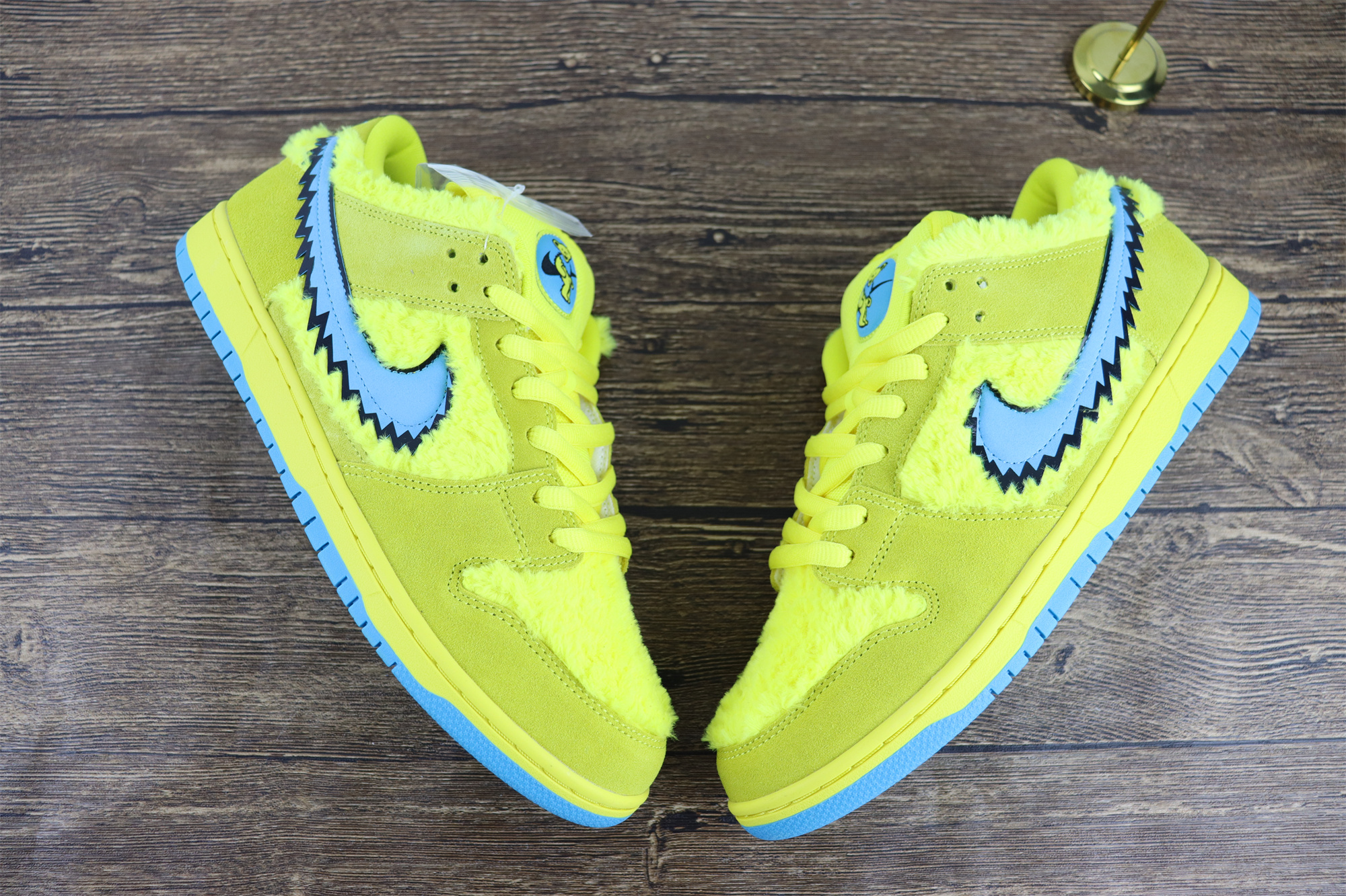 Nike SB Dunk Low Grateful Dead Bears Opti Yellow