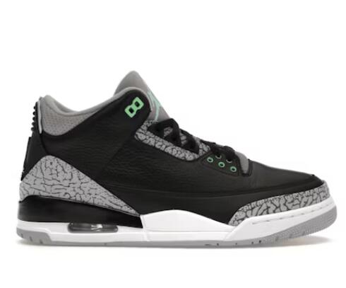 Jordan 3 Retro Green Glow