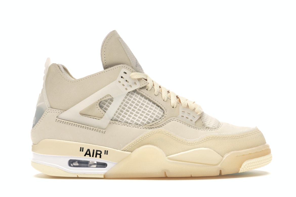 Best Quality Jordan 4 Retro Off-White Sail